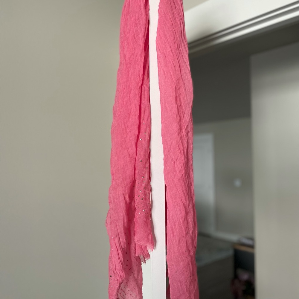 Brand new pink scarf